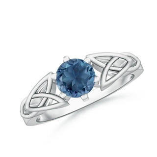 Round A London Blue Topaz