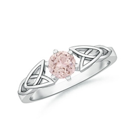 Platinum Platinum Morganite Rings