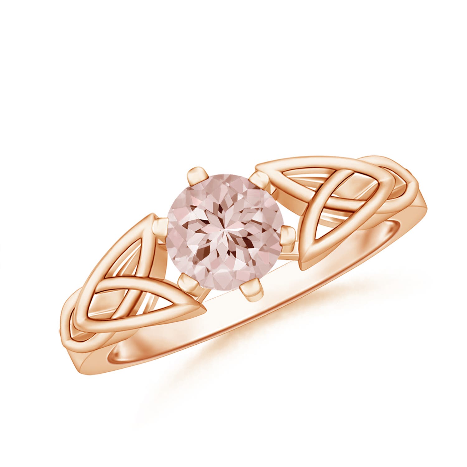 AA - Morganite / 0.7 CT / 14 KT Rose Gold