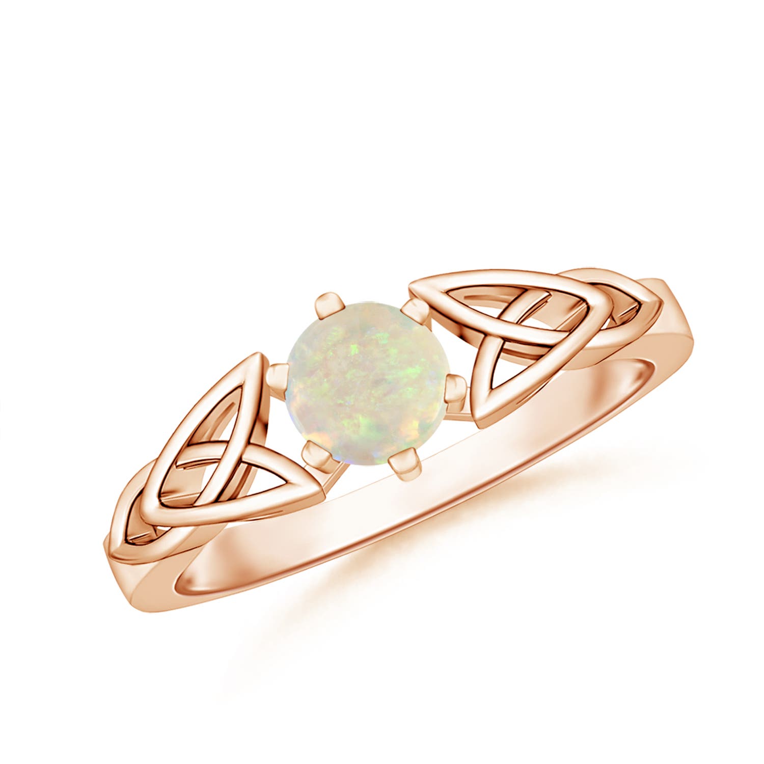 AAA - Opal / 0.33 CT / 14 KT Rose Gold