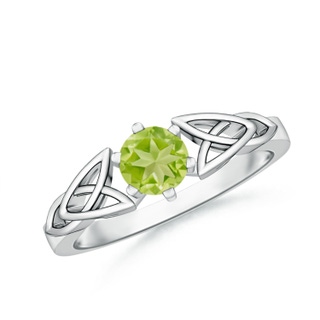 Round AA Peridot