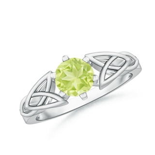 Round A Peridot