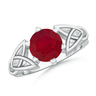 Round AA Ruby