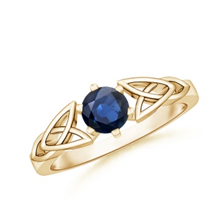 Round AA Blue Sapphire