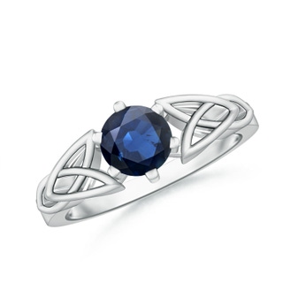 Round AA Blue Sapphire