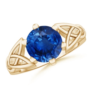 Round AAA Blue Sapphire
