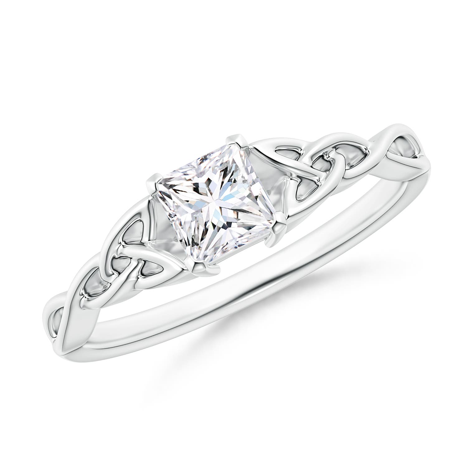 F-G, VS / 0.5 CT / 14 KT White Gold