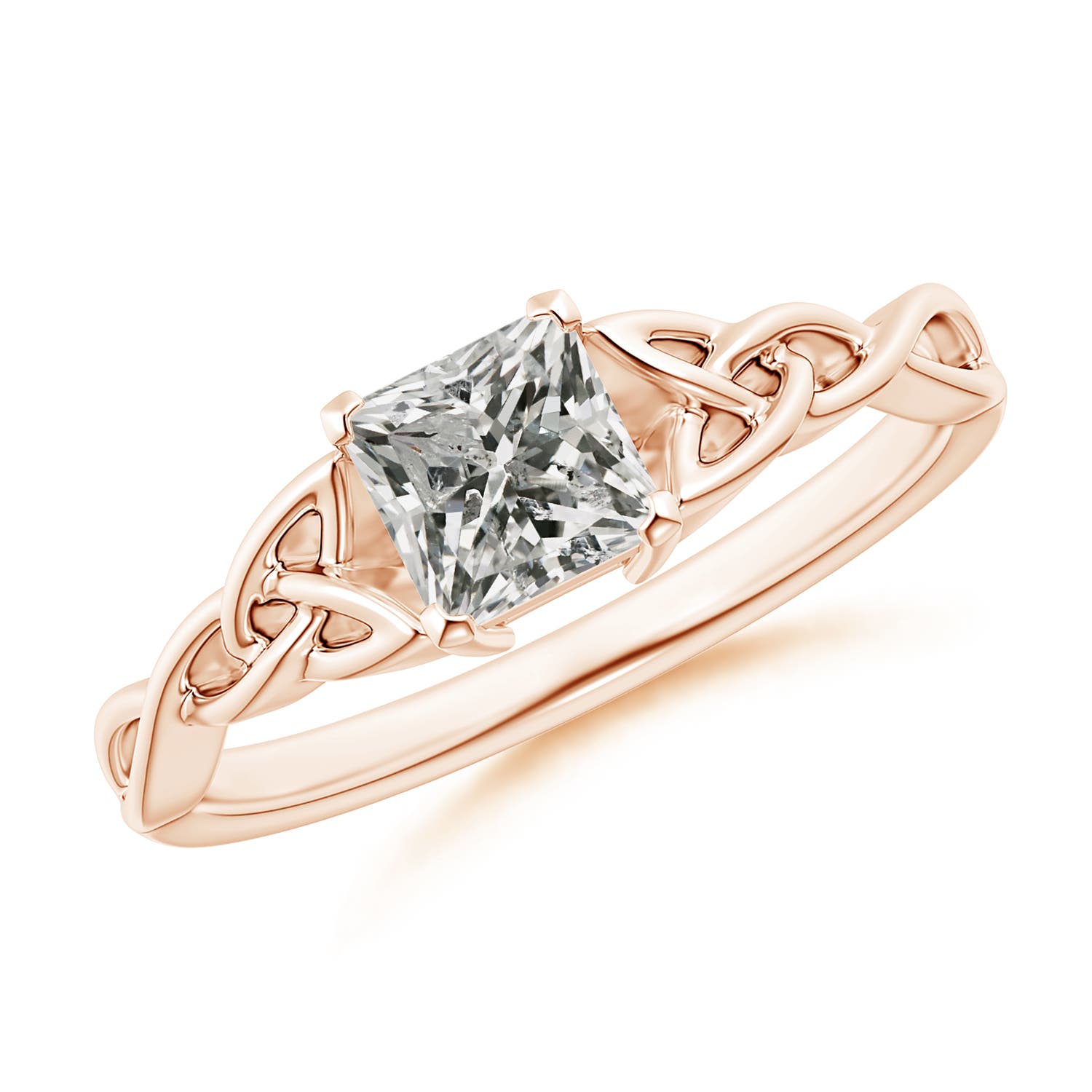 K, I3 / 0.65 CT / 14 KT Rose Gold