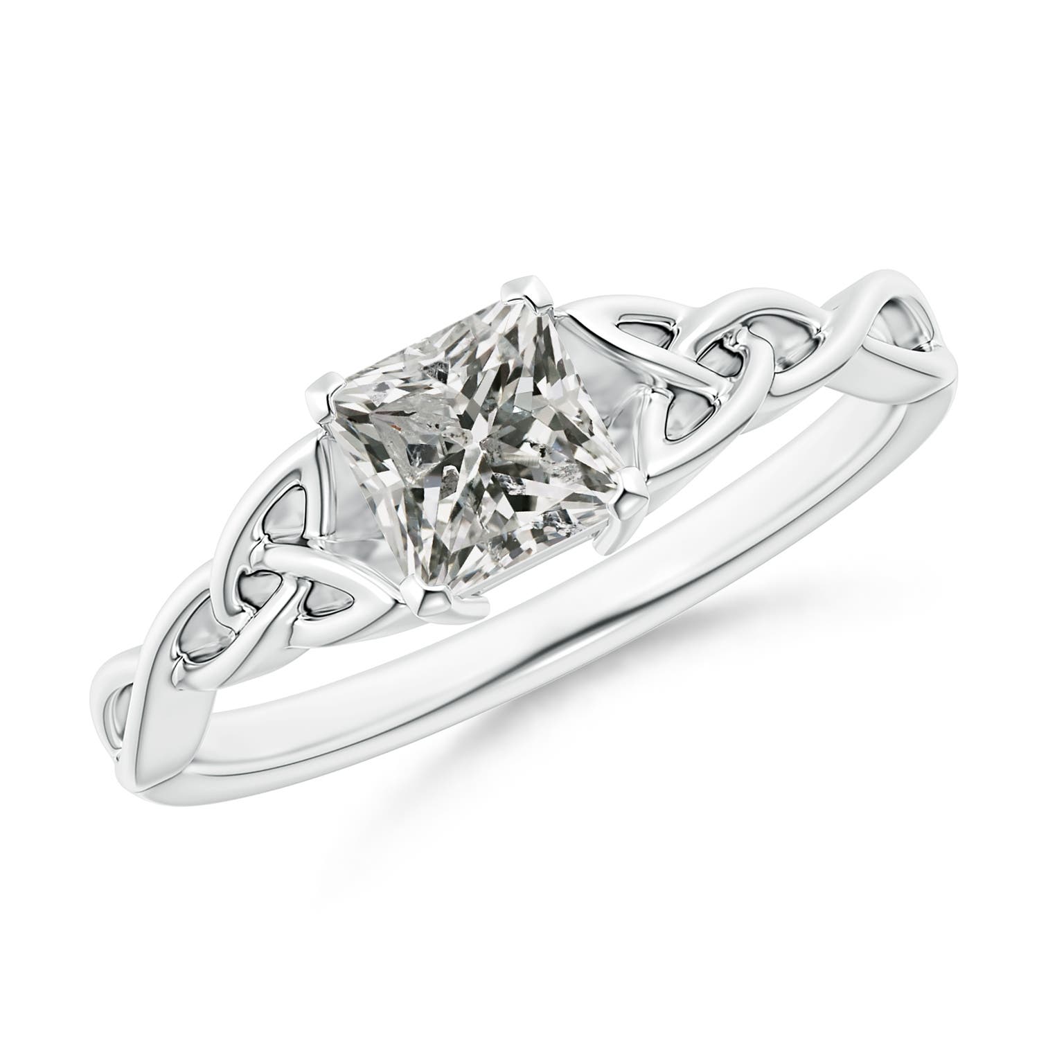 K, I3 / 0.65 CT / 14 KT White Gold