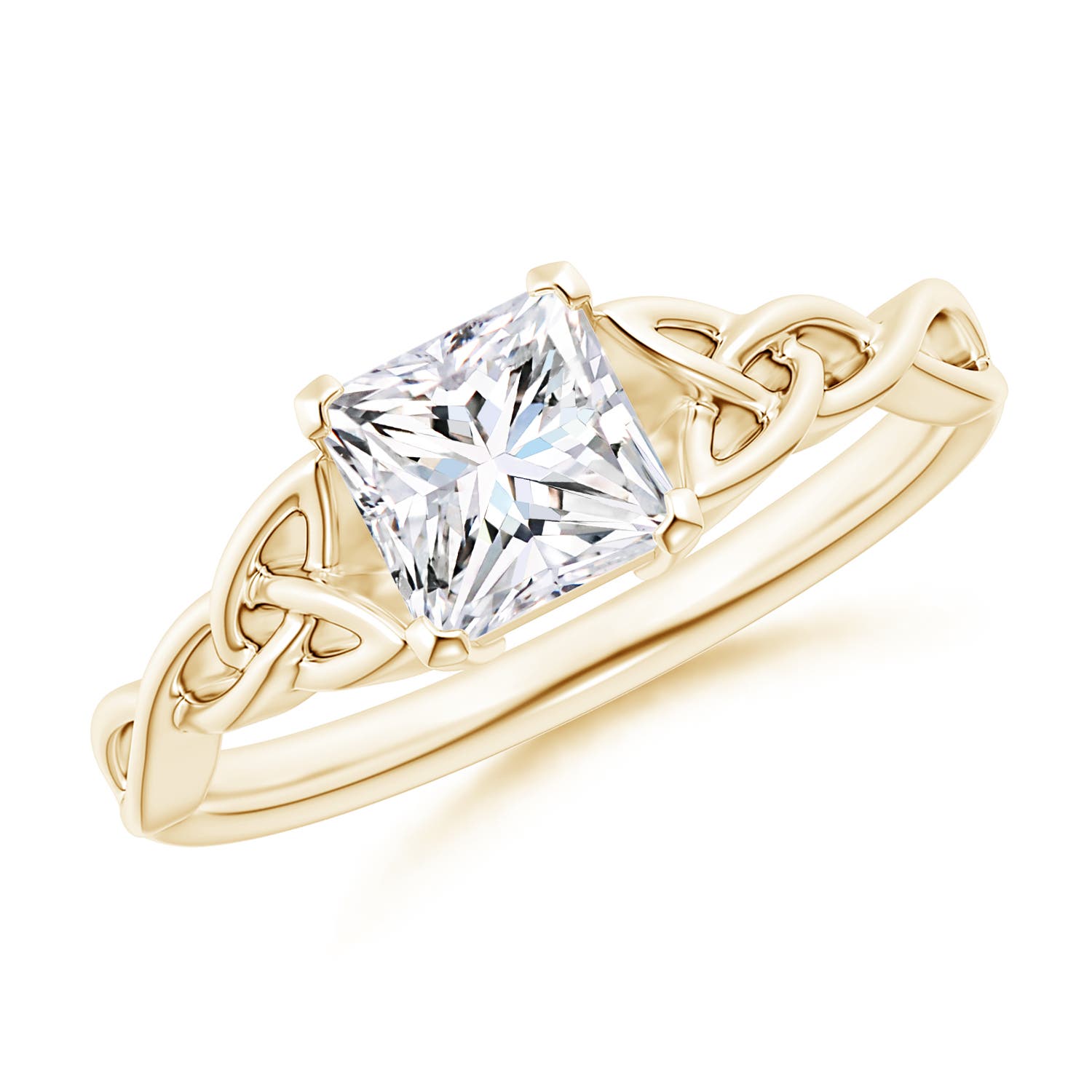 F-G, VS / 1.05 CT / 14 KT Yellow Gold