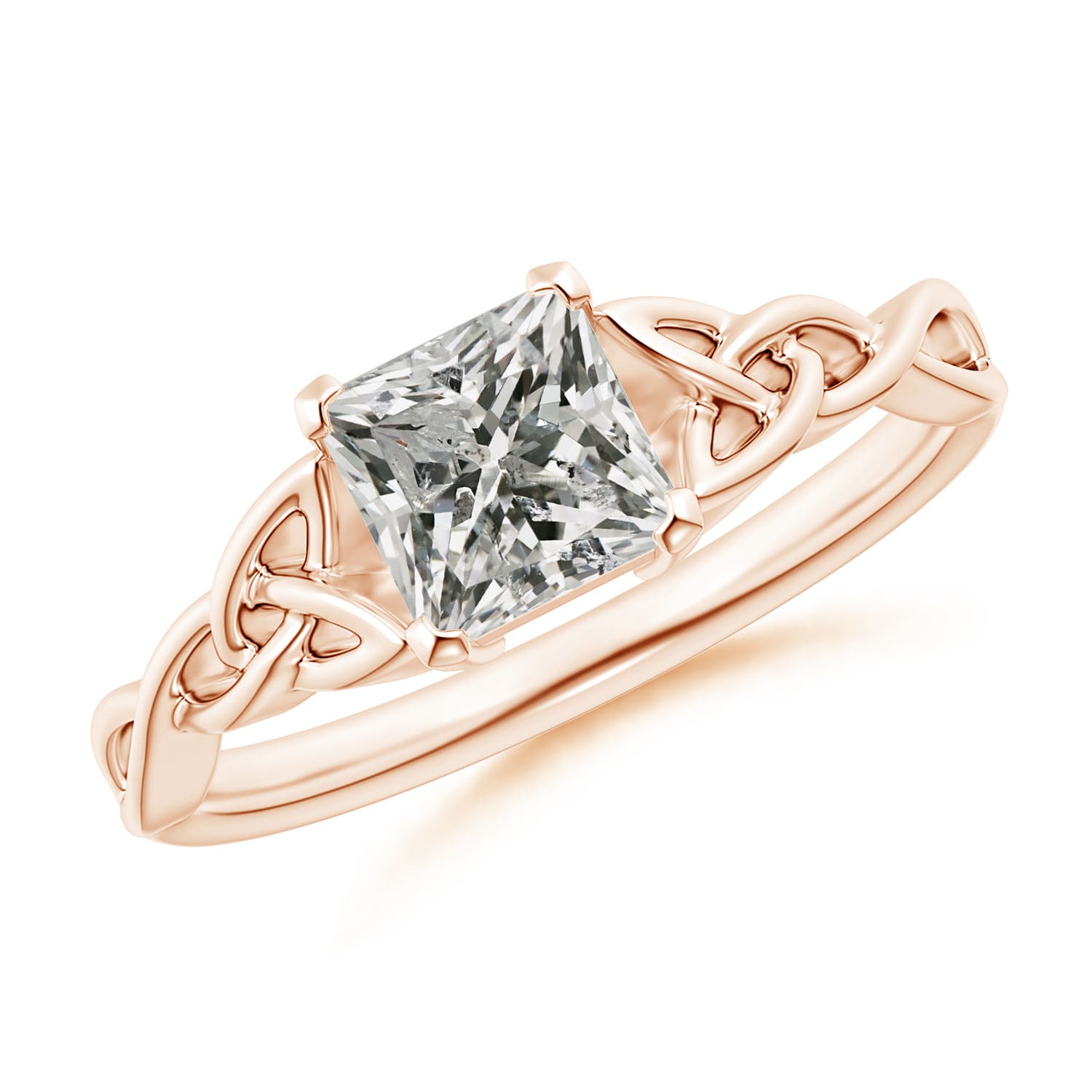 K, I3 / 1.05 CT / 14 KT Rose Gold