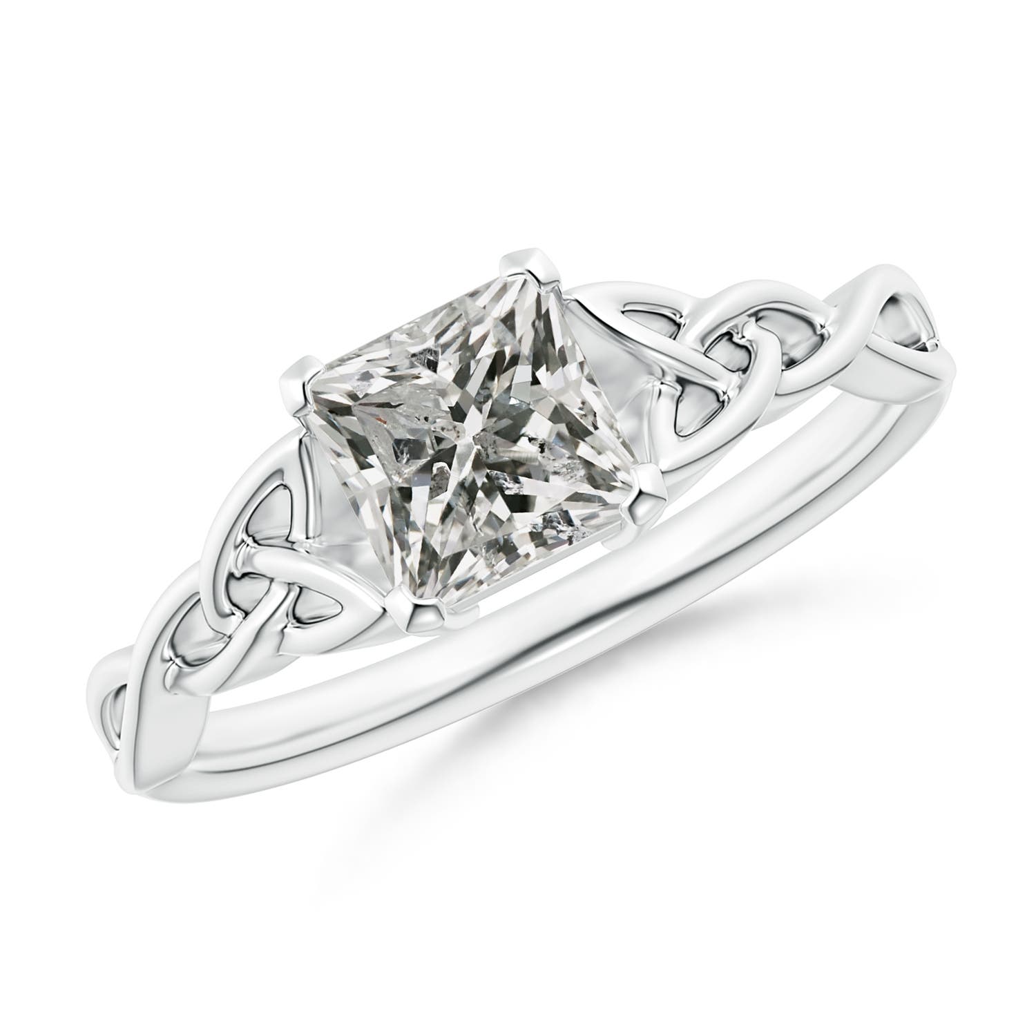 K, I3 / 1.05 CT / 14 KT White Gold