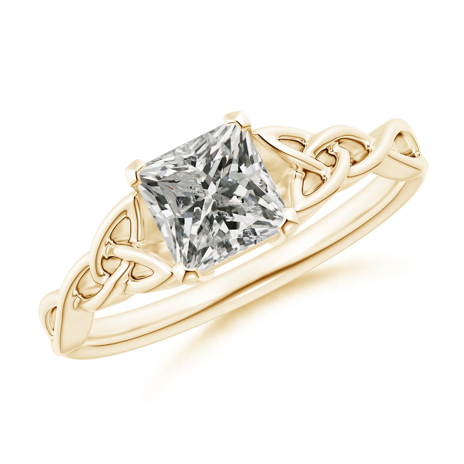 K, I3 / 1.05 CT / 14 KT Yellow Gold