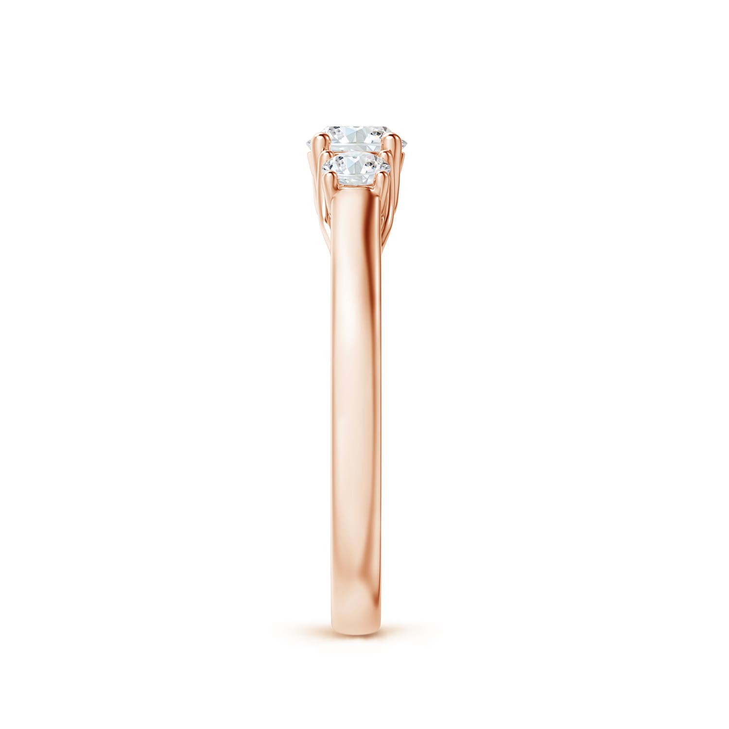 F-G, VS / 0.74 CT / 14 KT Rose Gold