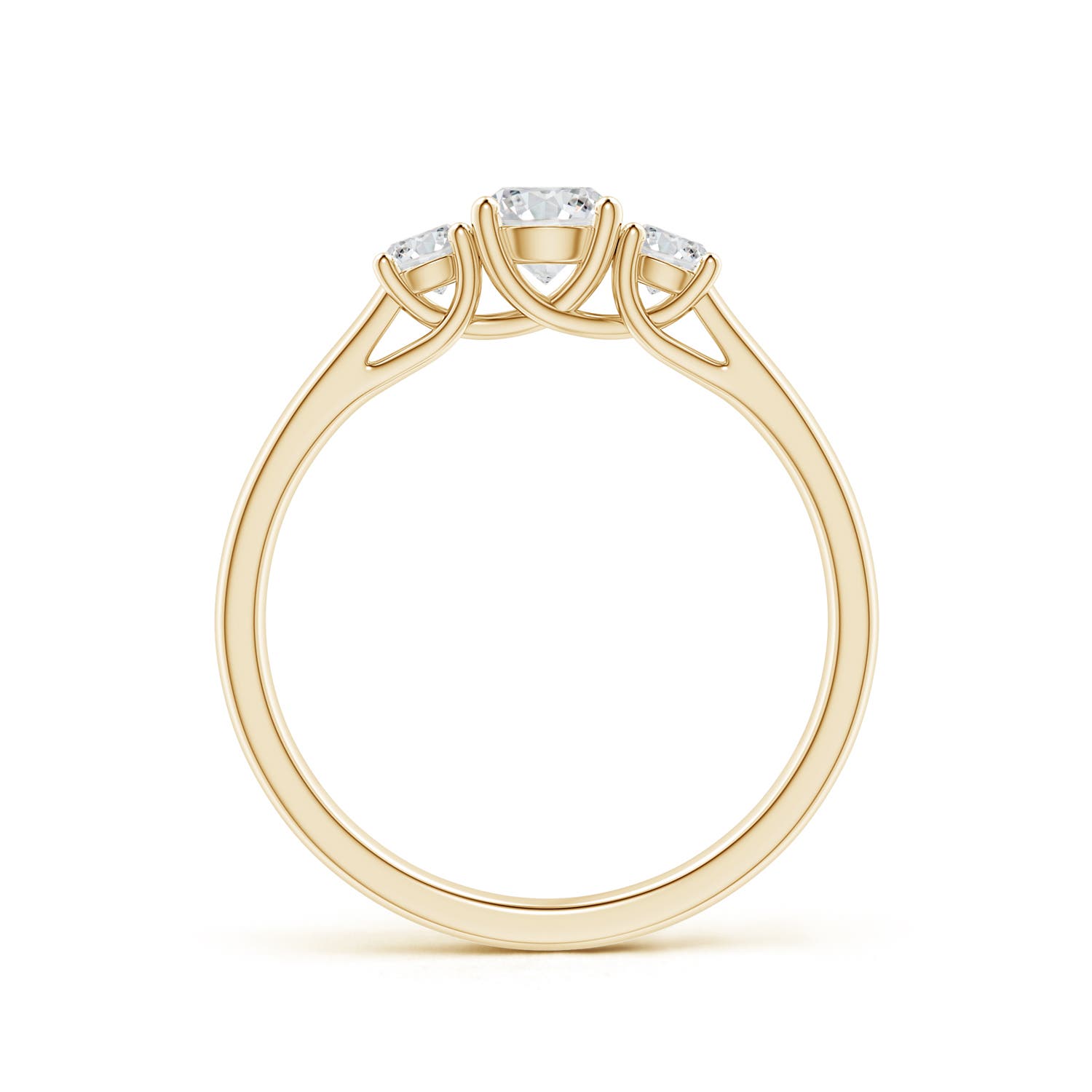 H, SI2 / 0.74 CT / 14 KT Yellow Gold