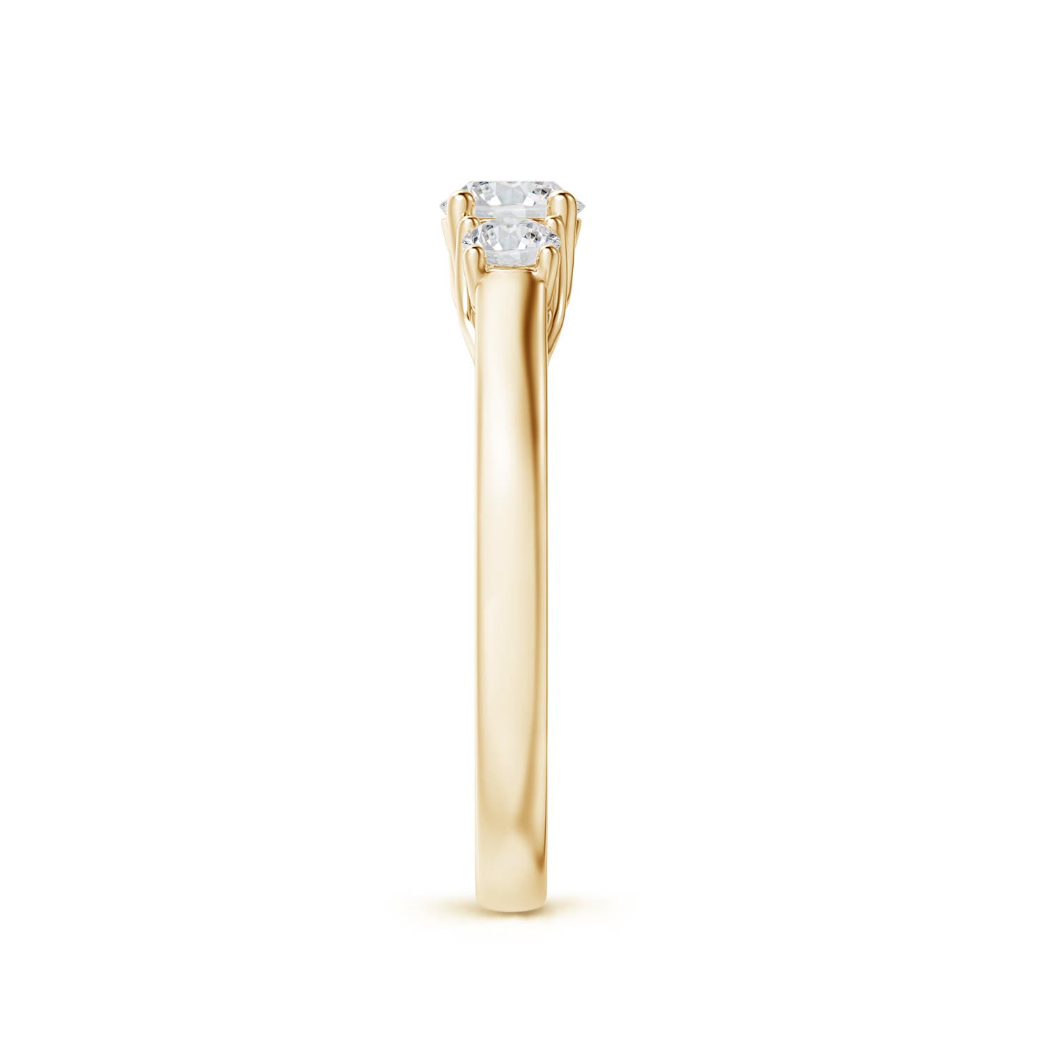 H, SI2 / 0.74 CT / 14 KT Yellow Gold