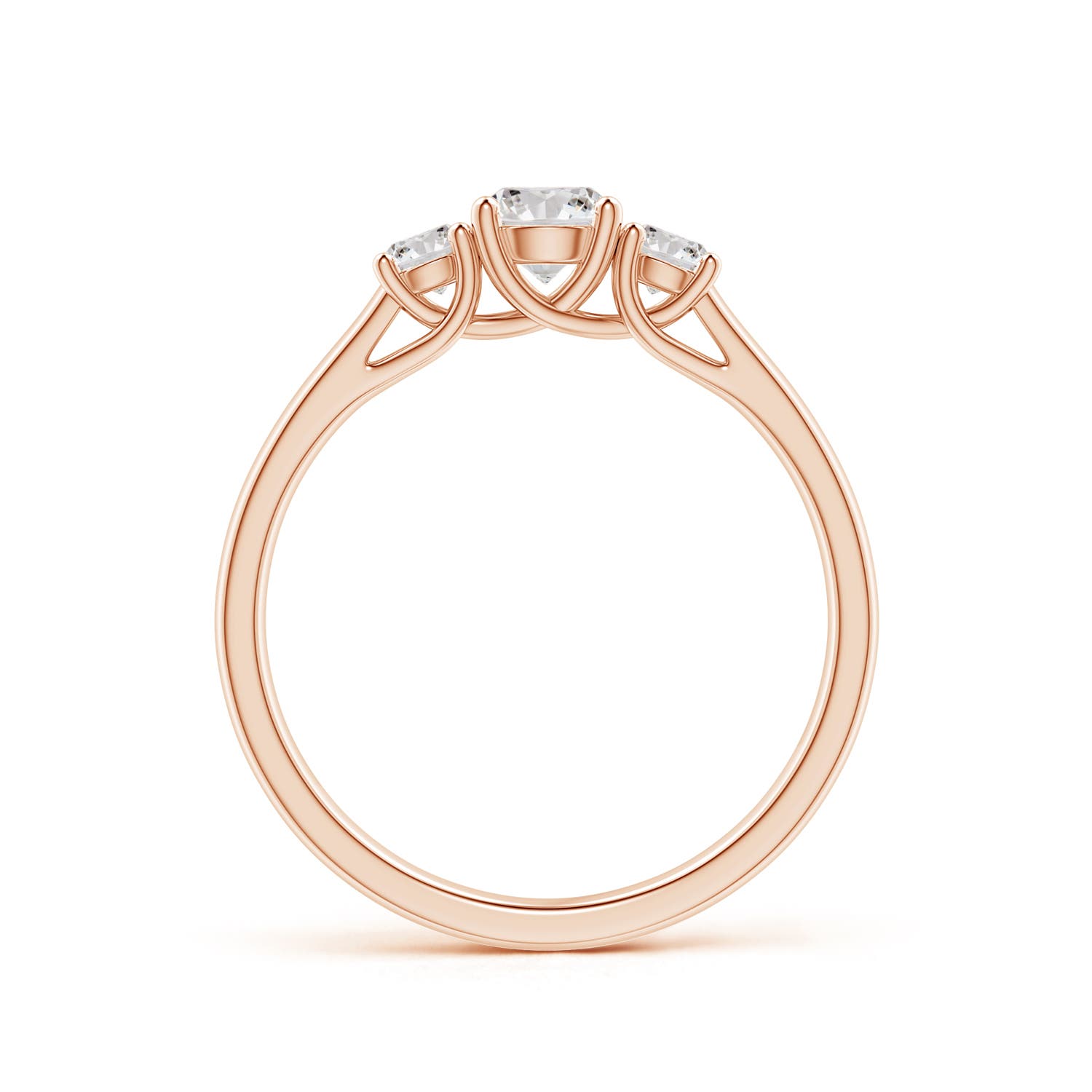 I-J, I1-I2 / 0.74 CT / 14 KT Rose Gold