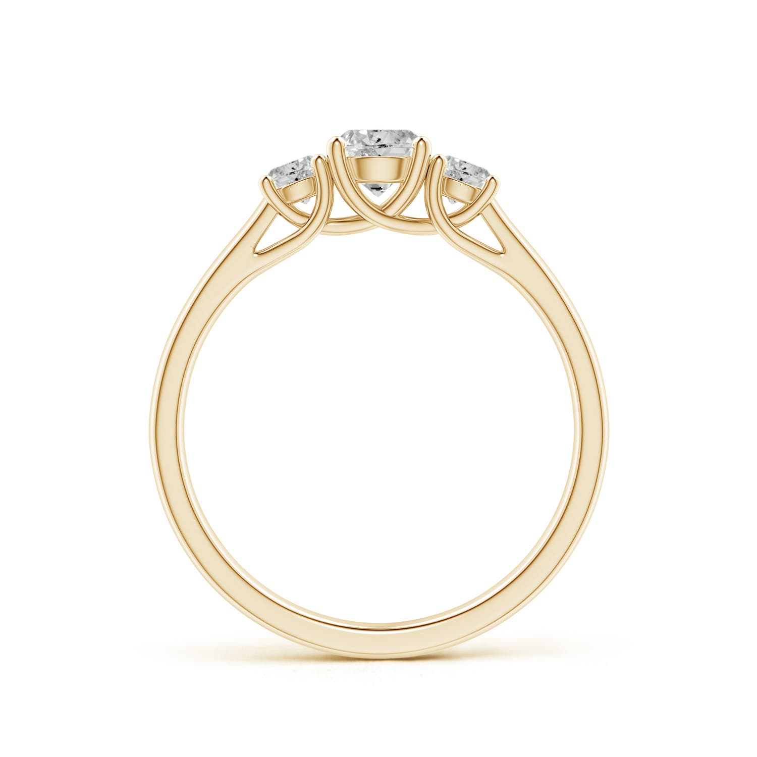 K, I3 / 0.74 CT / 14 KT Yellow Gold