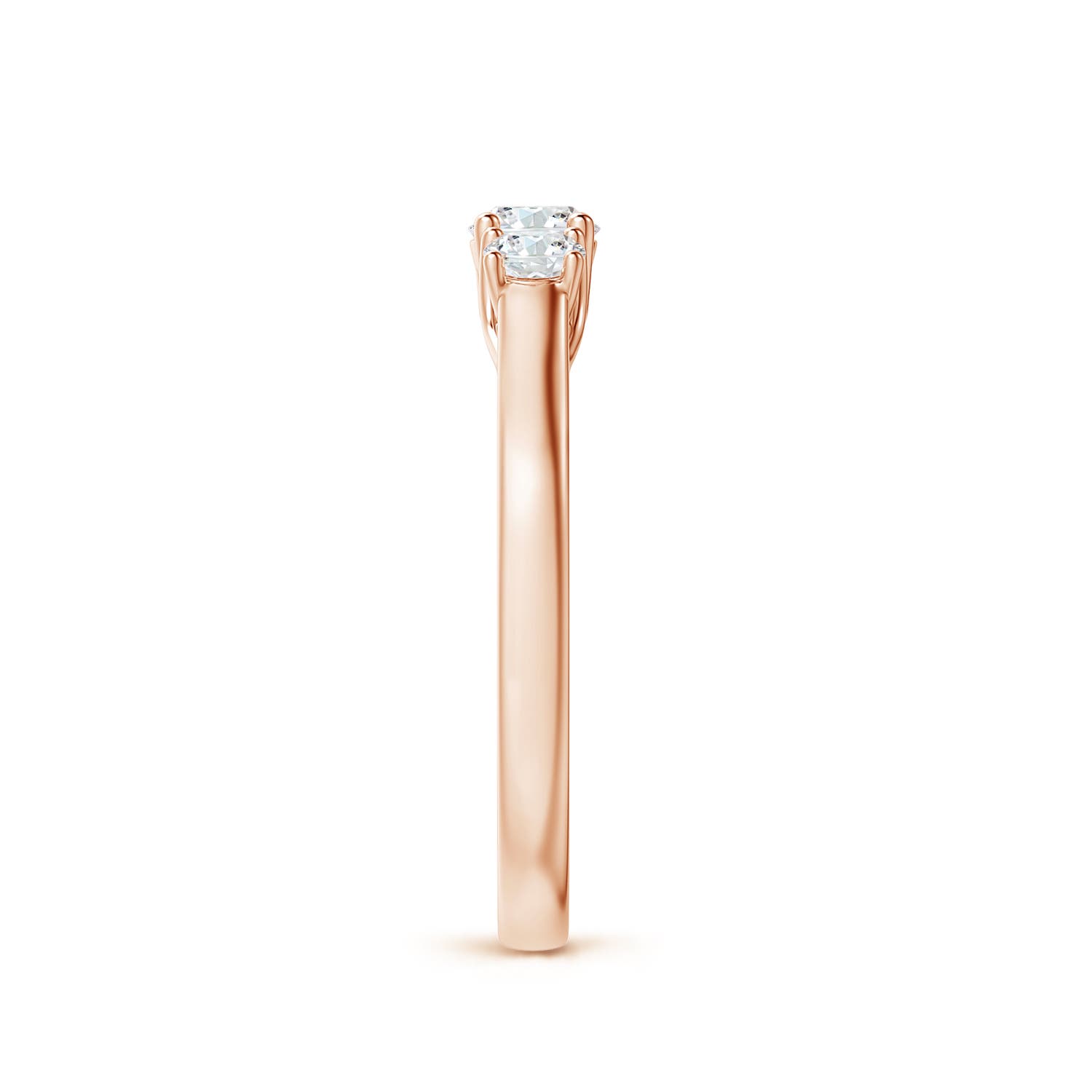 F-G, VS / 0.48 CT / 14 KT Rose Gold