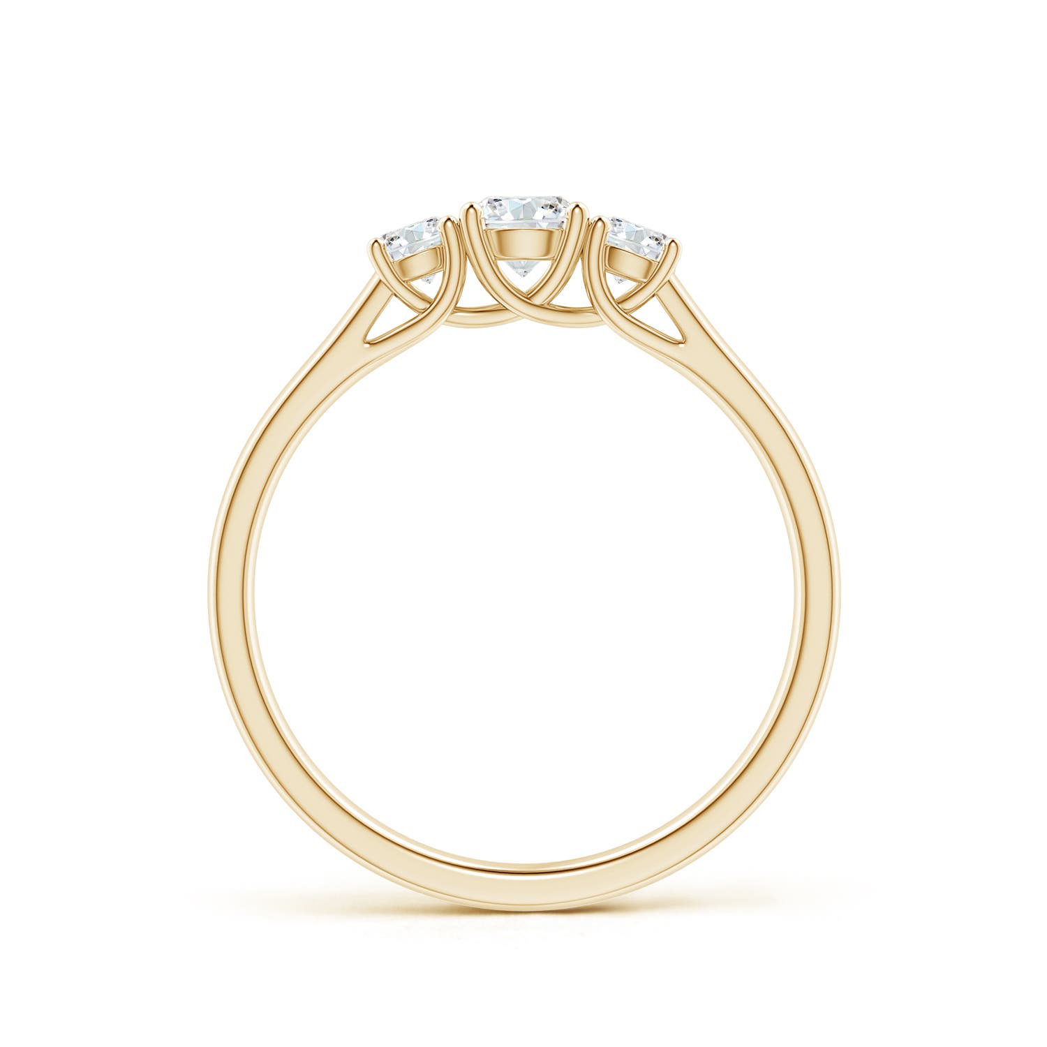 F-G, VS / 0.48 CT / 14 KT Yellow Gold