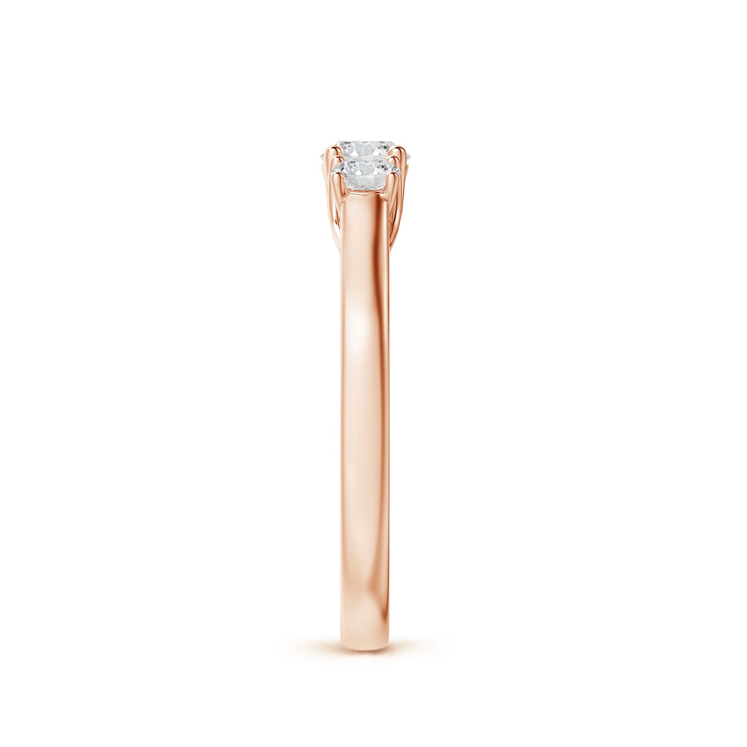 H, SI2 / 0.48 CT / 14 KT Rose Gold