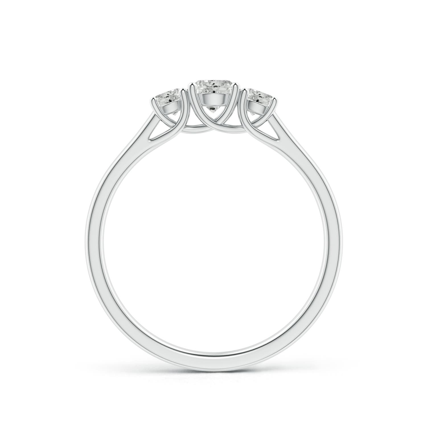 K, I3 / 0.48 CT / 14 KT White Gold