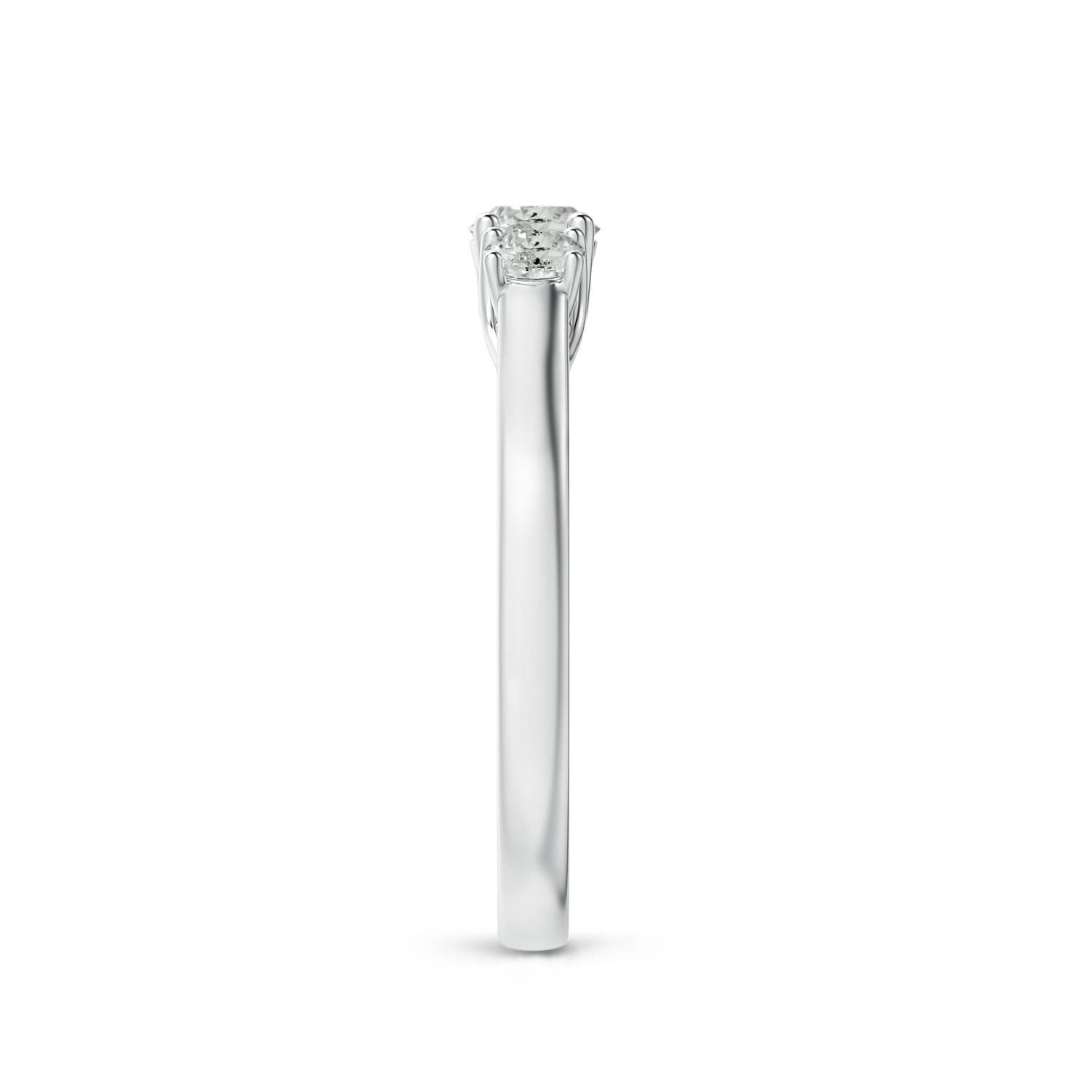 K, I3 / 0.48 CT / 14 KT White Gold