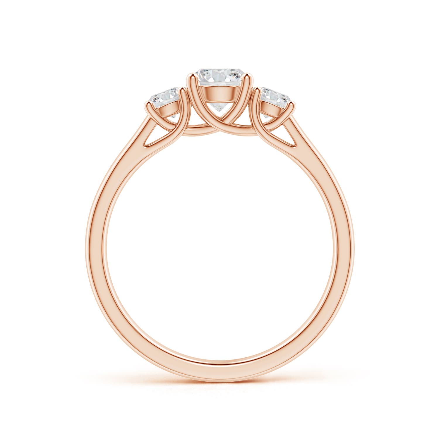 H, SI2 / 1 CT / 14 KT Rose Gold