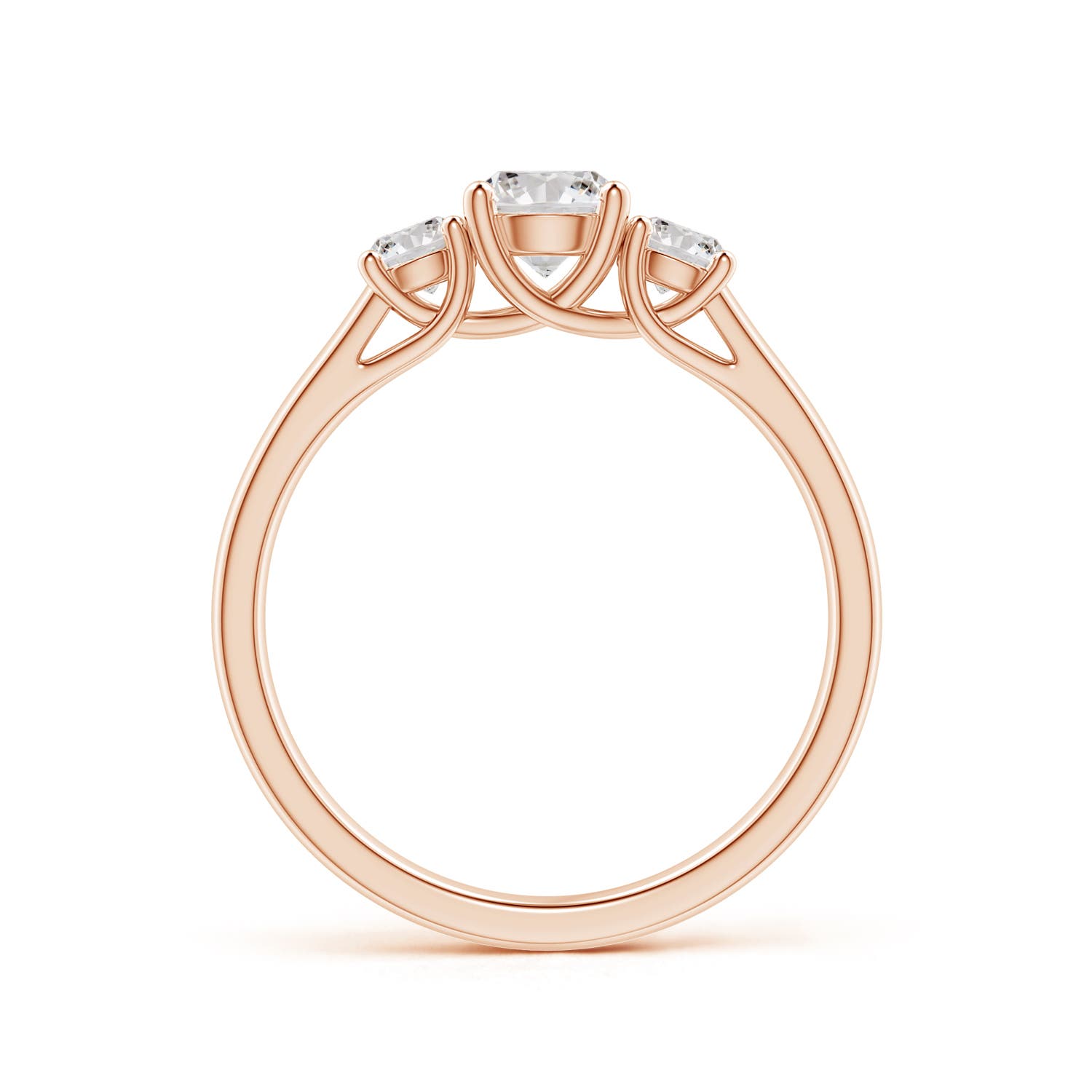 I-J, I1-I2 / 1 CT / 14 KT Rose Gold