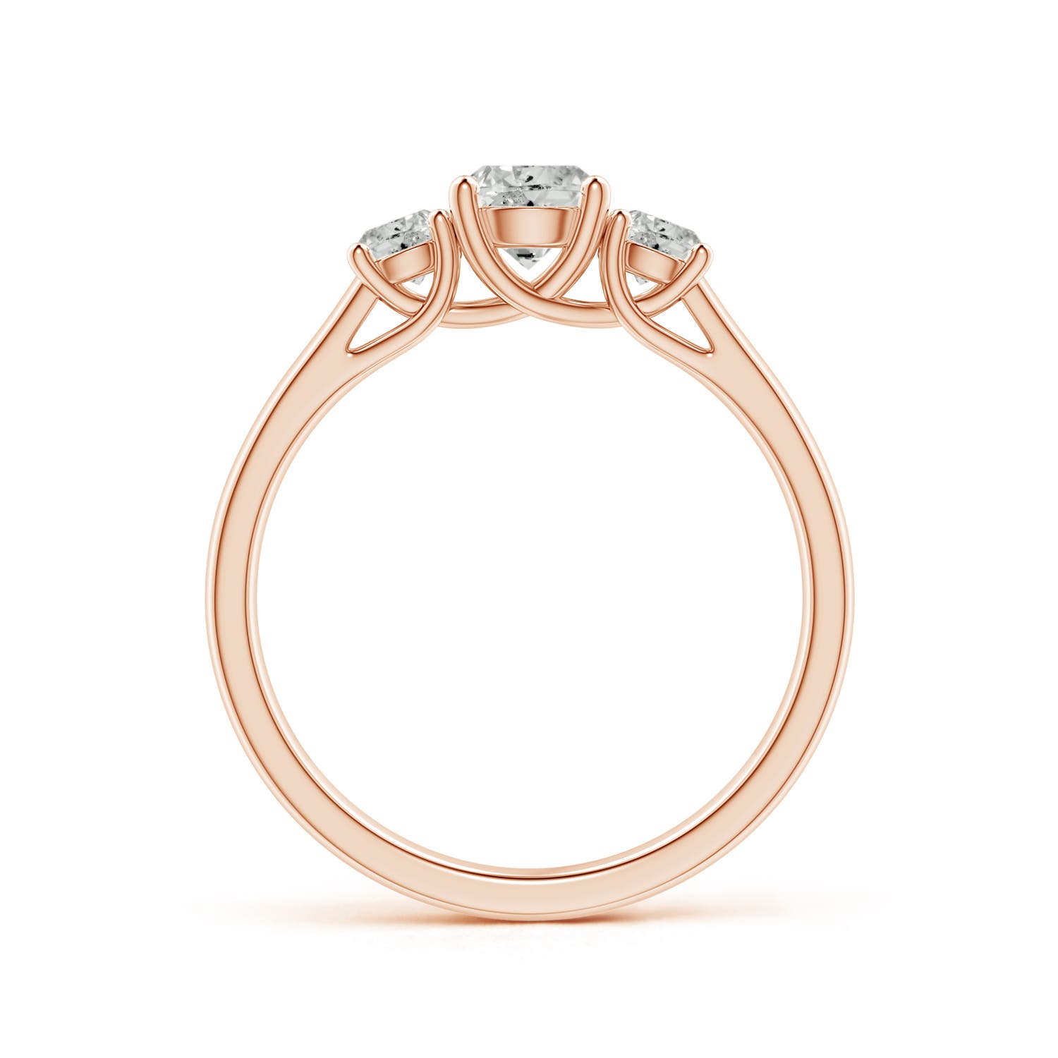 K, I3 / 1 CT / 14 KT Rose Gold