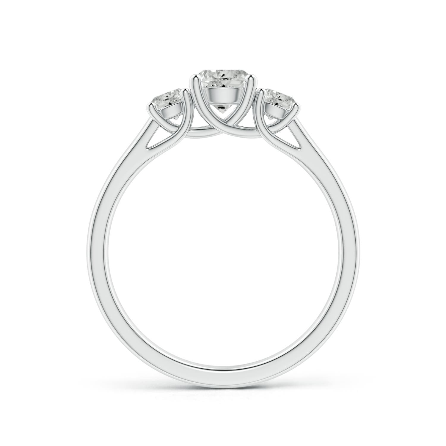 K, I3 / 1 CT / 14 KT White Gold