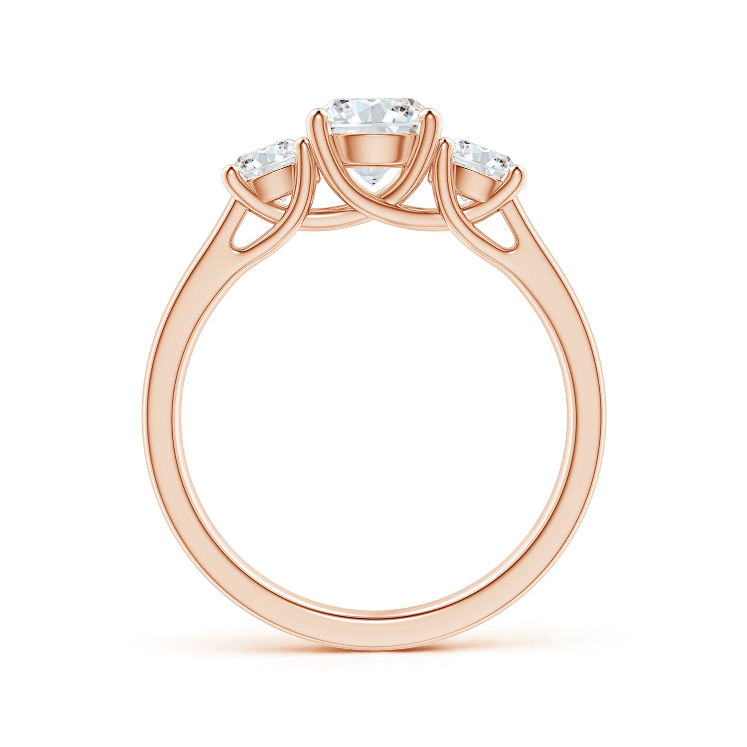 F-G, VS / 2.13 CT / 14 KT Rose Gold