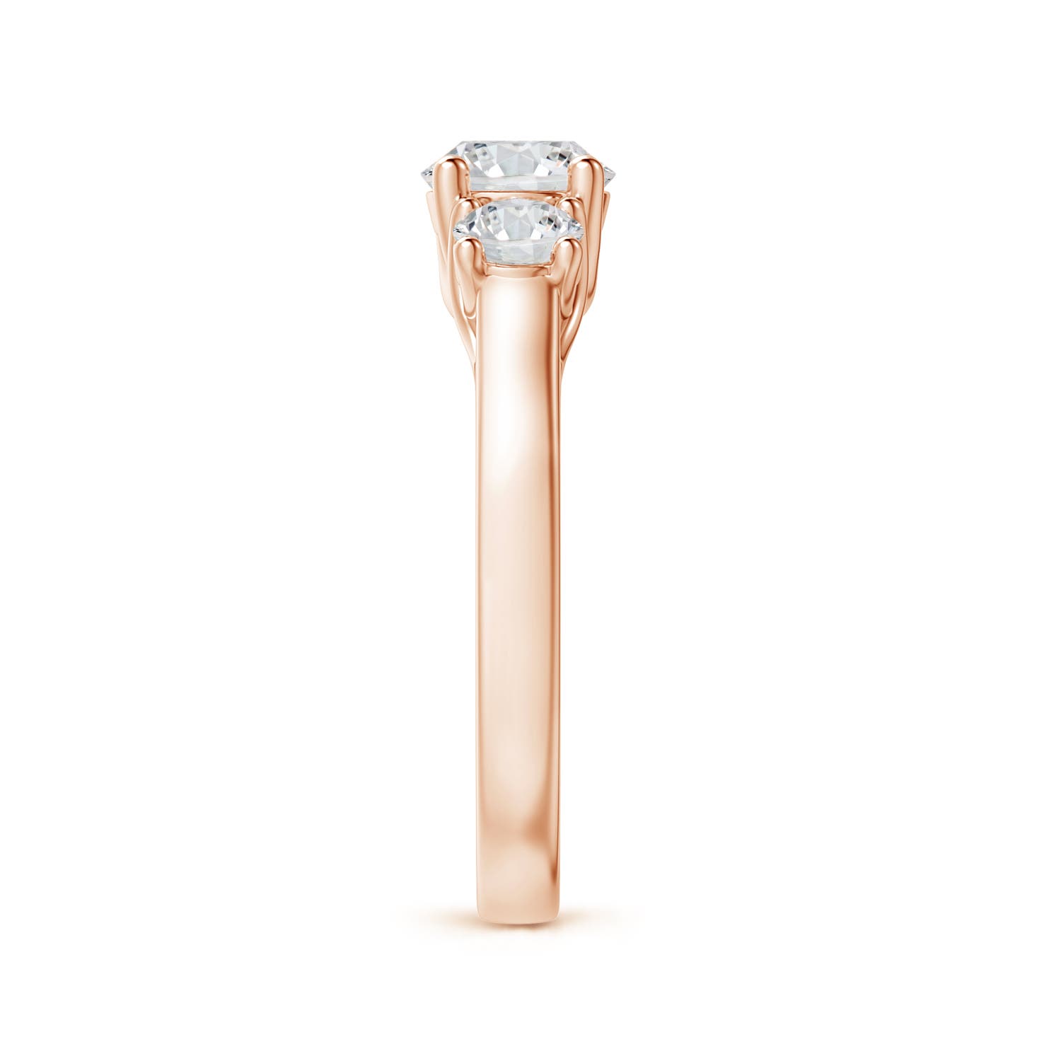 H, SI2 / 2.13 CT / 14 KT Rose Gold