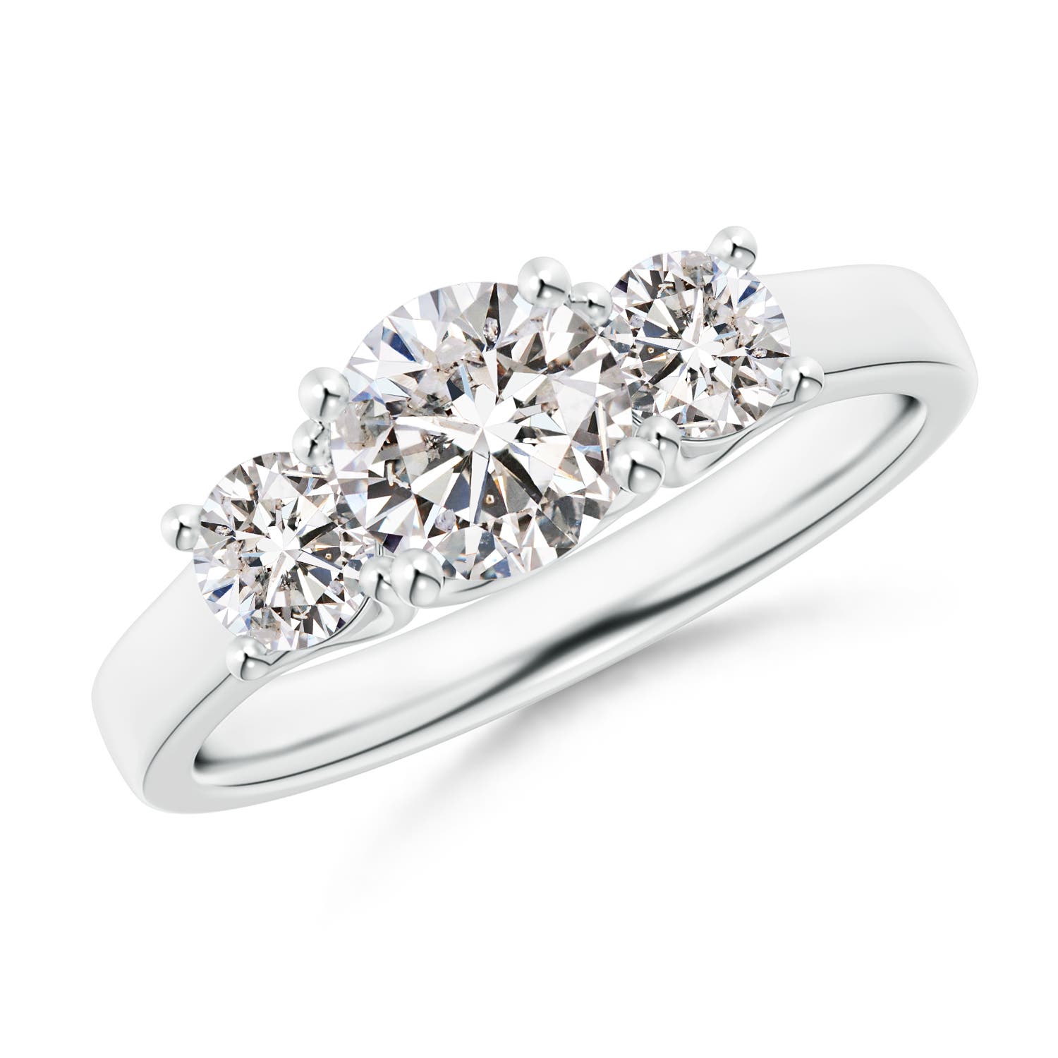 I-J, I1-I2 / 2.13 CT / 14 KT White Gold