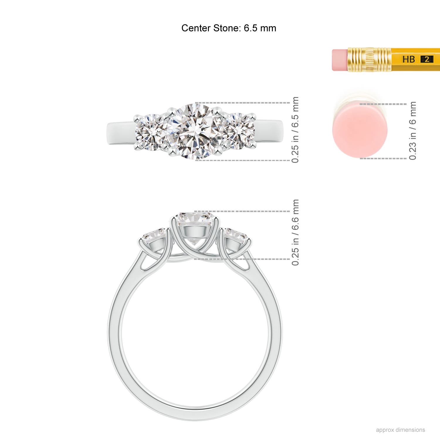 I-J, I1-I2 / 2.13 CT / 14 KT White Gold