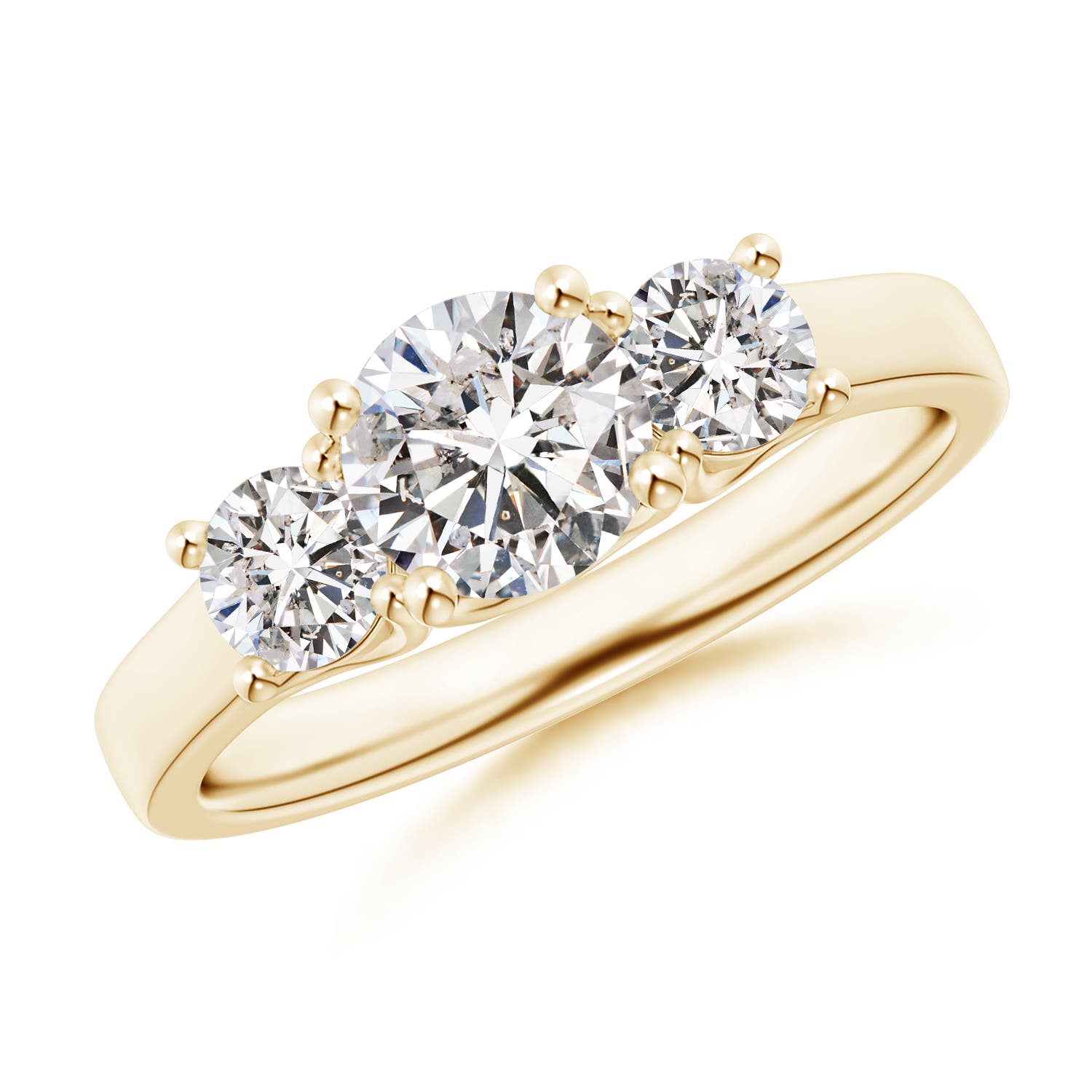 I-J, I1-I2 / 2.13 CT / 14 KT Yellow Gold