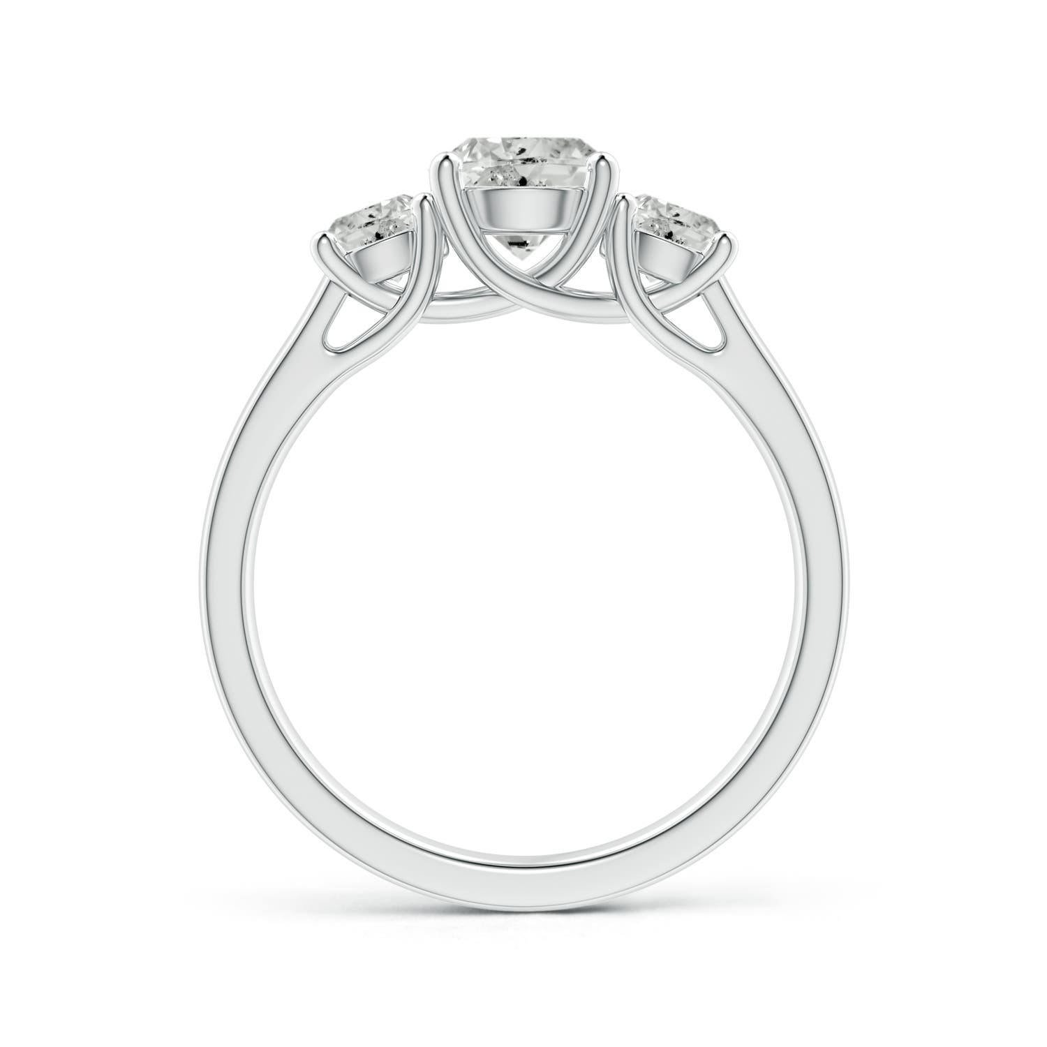 K, I3 / 2.13 CT / 14 KT White Gold