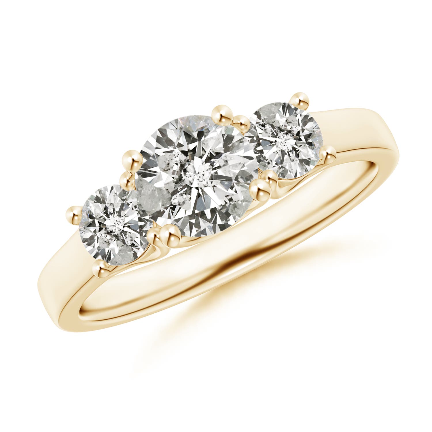 K, I3 / 2.13 CT / 14 KT Yellow Gold