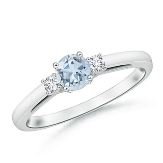 Round A Aquamarine