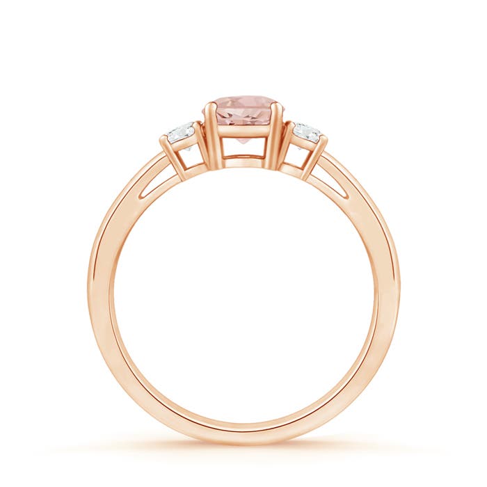 AAA - Morganite / 0.51 CT / 14 KT Rose Gold