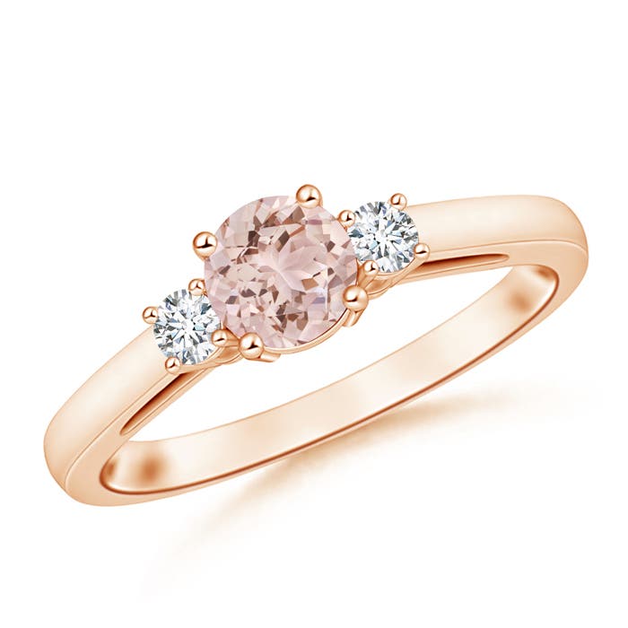 AAA - Morganite / 0.91 CT / 14 KT Rose Gold