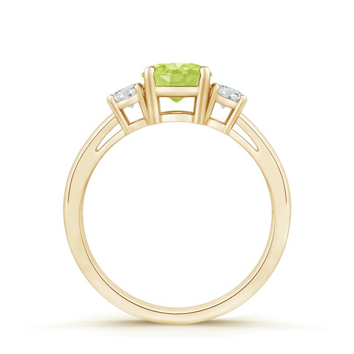 A - Peridot / 1.16 CT / 14 KT Yellow Gold