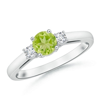 Round AA Peridot