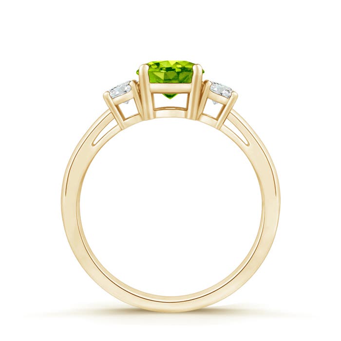 AAA - Peridot / 1.16 CT / 14 KT Yellow Gold