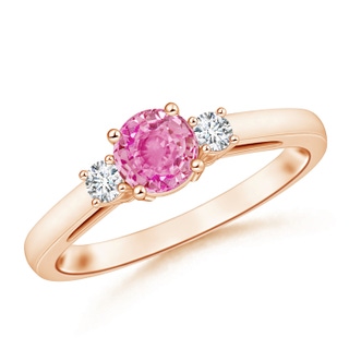 Round AA Pink Sapphire