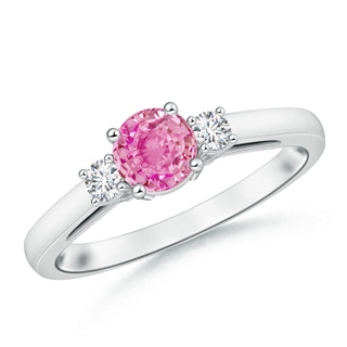 Round AA Pink Sapphire