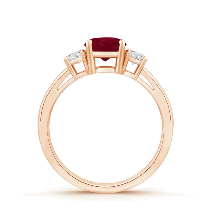 A - Ruby / 1.21 CT / 14 KT Rose Gold