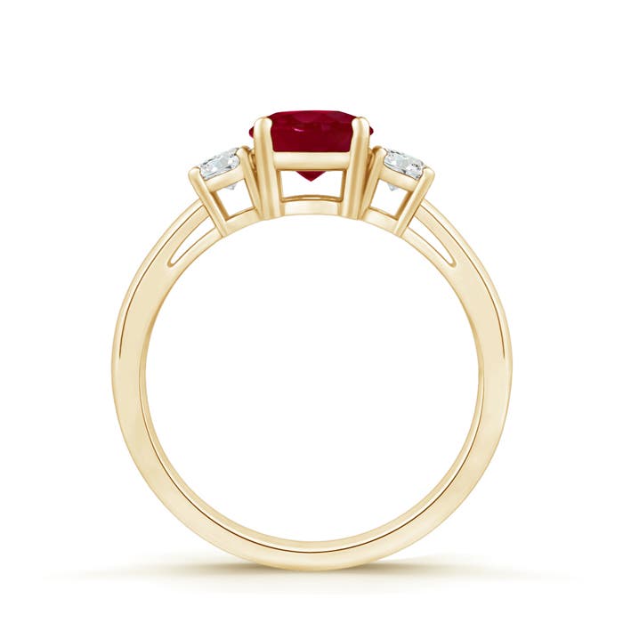 AA - Ruby / 1.21 CT / 14 KT Yellow Gold