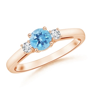 Round A Swiss Blue Topaz