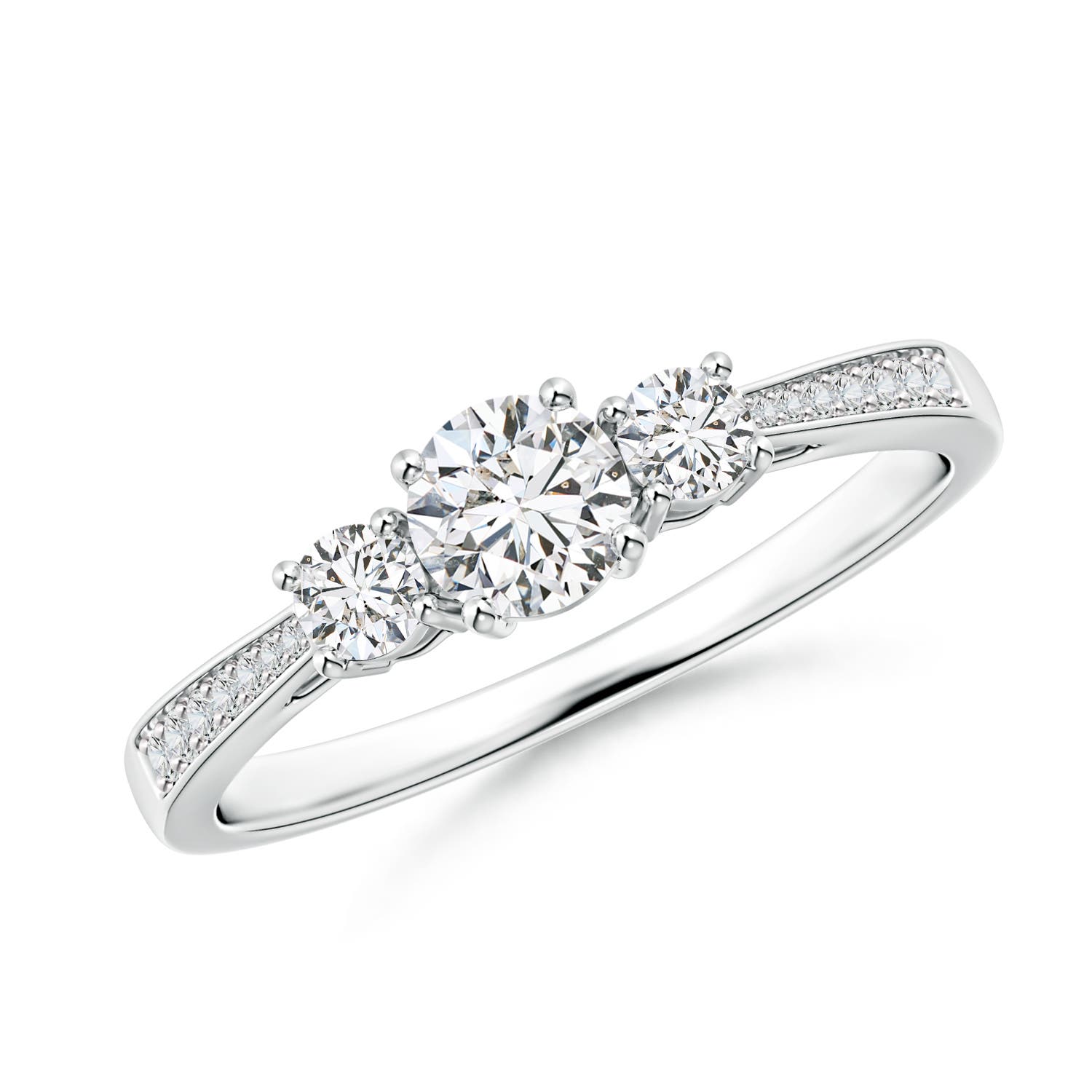 H, SI2 / 0.52 CT / 14 KT White Gold